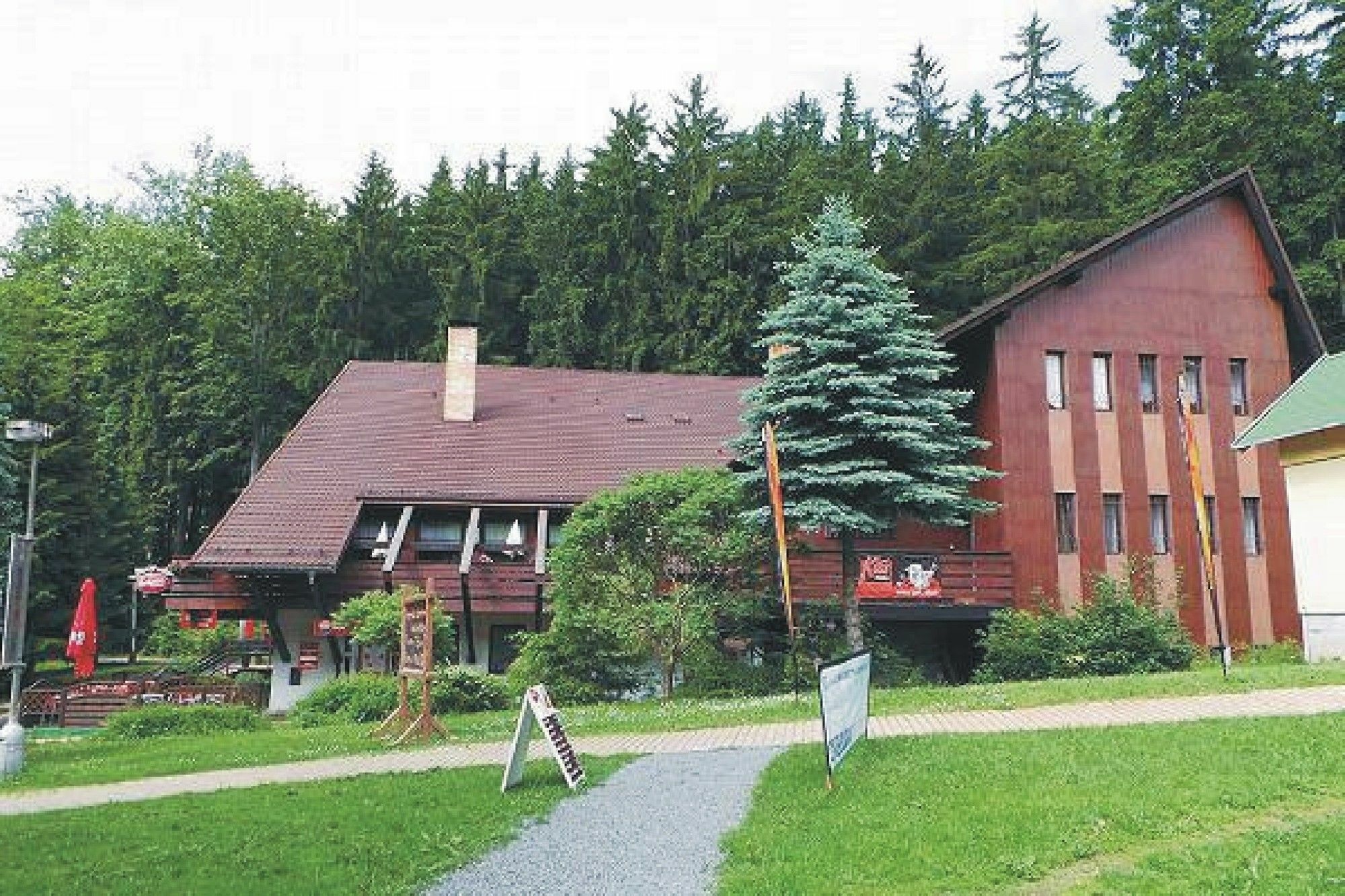 Horska Chata Koliba Mariánské Lázně Exterior foto